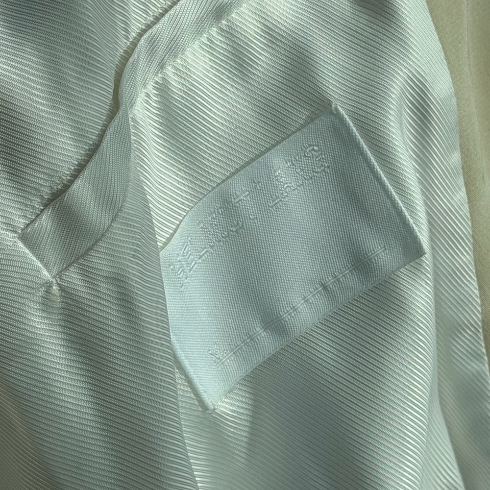 Helmut Lang Cream Bomber Jacket - Picture 7 of 8
